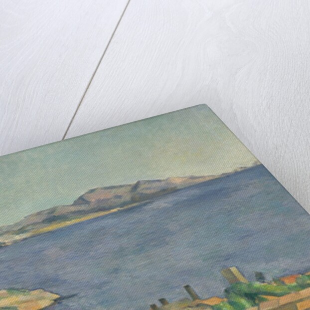 The Gulf of Marseilles Seen from L'Estaque, ca. 1885 by Paul Cezanne