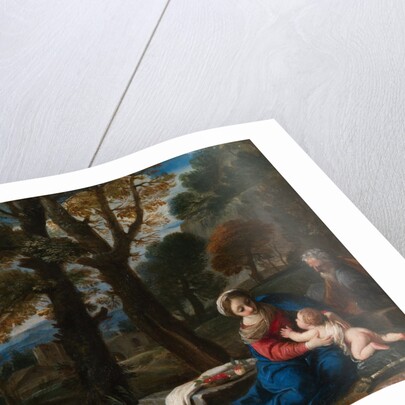 The Rest on the Flight into Egypt by Pier Francesco Mola