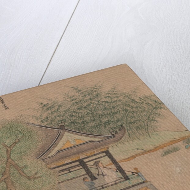 Wang Xizhi watching geese, ca. 1295 by Qian Xuan