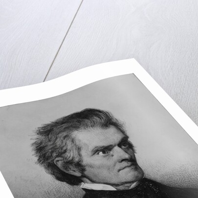 John C. Calhoun, 1846 by Savinien Edme Dubourjal
