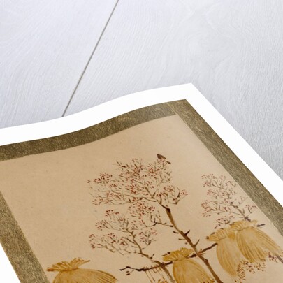 Rice Stacks and Trees by Shibata Zeshin