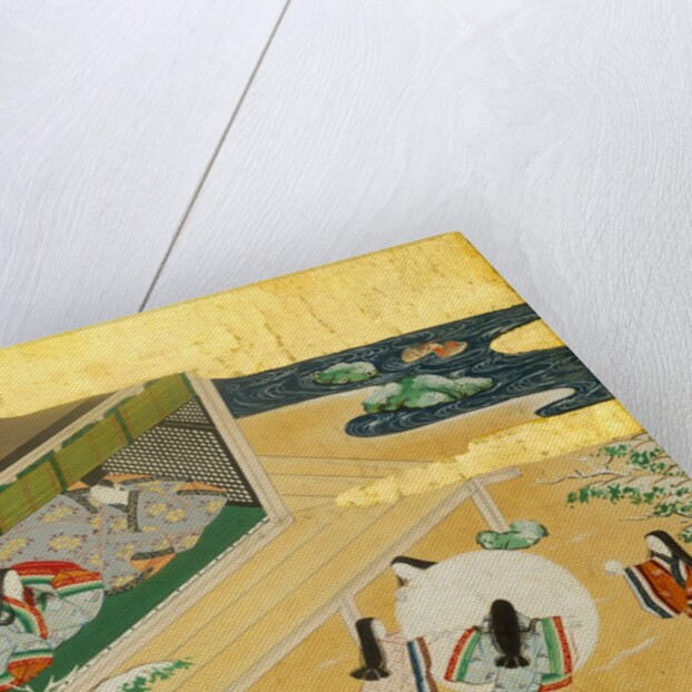 The Tale of Genji, 17th century by Shoren'in Sonjun Shinno