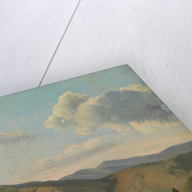 Mountainous Landscape at Vicovaro, ca. 1786-97 by Simon Alexandre Clement Denis