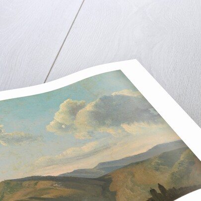 Mountainous Landscape at Vicovaro, ca. 1786-97 by Simon Alexandre Clement Denis