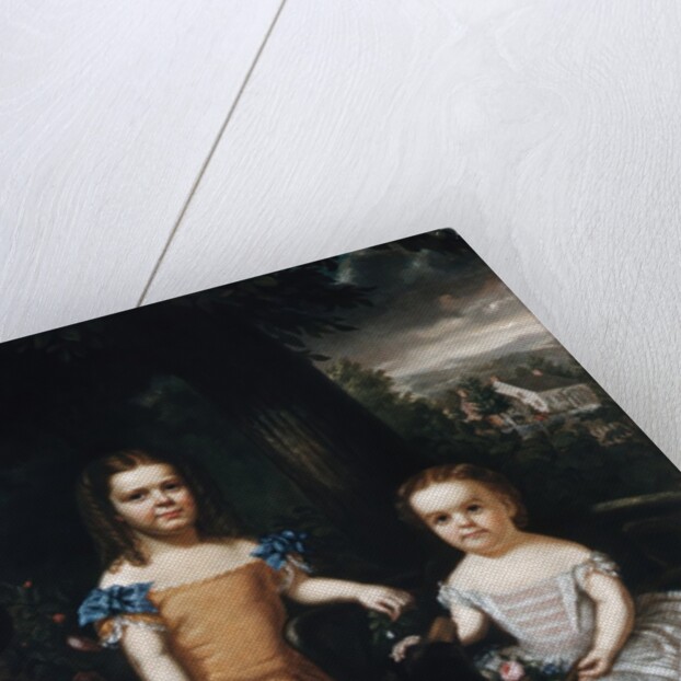 The Daughters of Daniel T. MacFarlan, 1857 by Theodore E. Pine