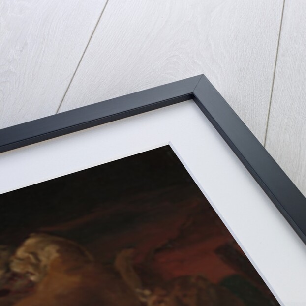 Lions in a Mountainous Landscape, ca. 1818-20 by Theodore Gericault