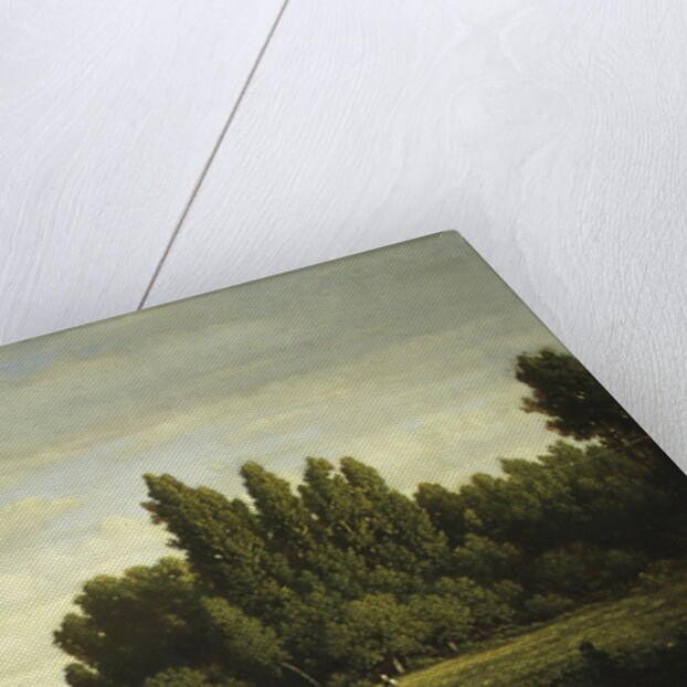 A Meadow Bordered by Trees, ca. 1845 by Theodore Rousseau