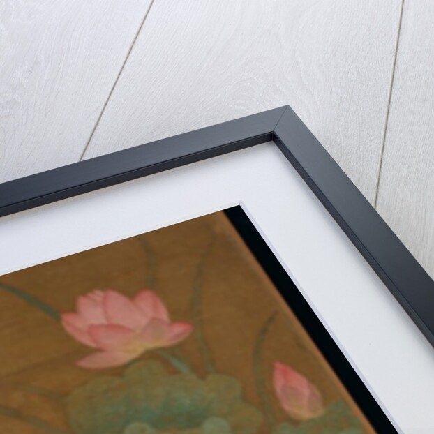 Lotus and waterbirds, ca. 1300 by Unknown