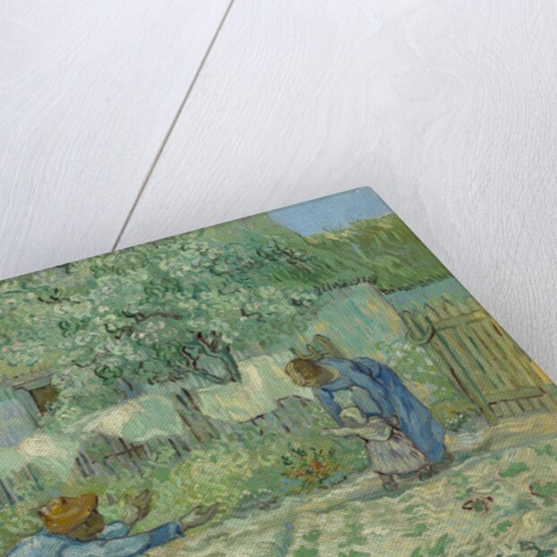 First Steps, after Millet, 1890 by Vincent van Gogh