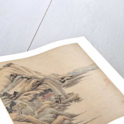 Landscapes in the styles of ancient masters, 17th century by Wang Jian