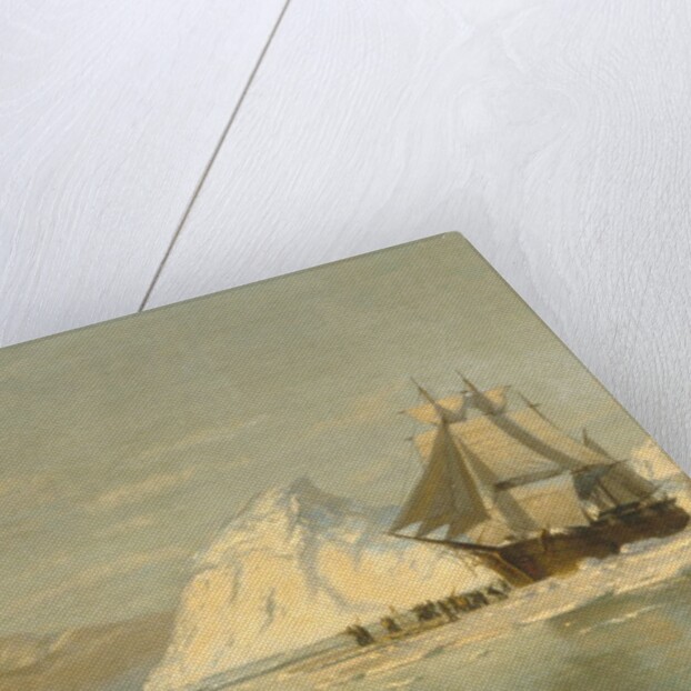 Off Greenland?Whaler Seeking Open Water by William Bradford