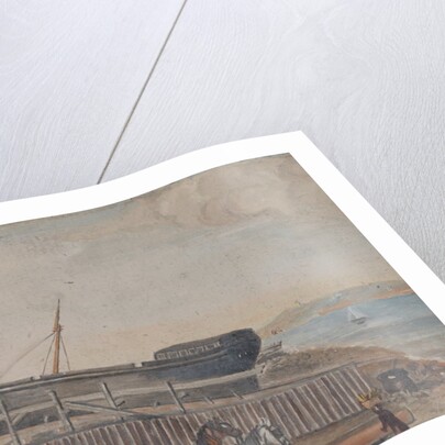 Berg's Ship Yard, 1870s by William P. Chappel