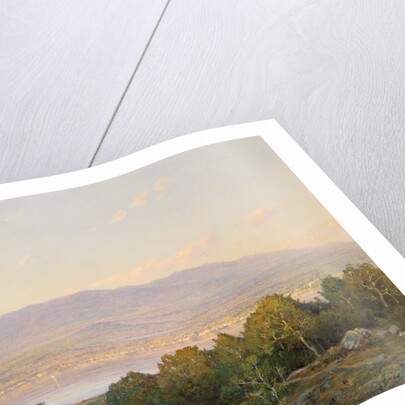 Sundown at Centre Harbor, New Hampshire, 1874 by William Trost Richards