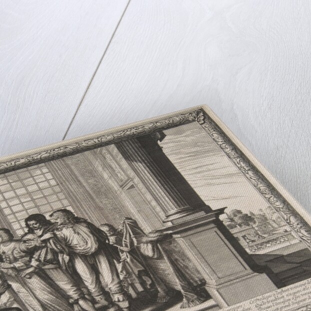 The Prodigal Son Changes Clothes, ca. 1636 by Abraham Bosse