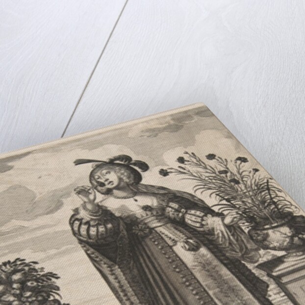 Smell, 1635-38 by Abraham Bosse