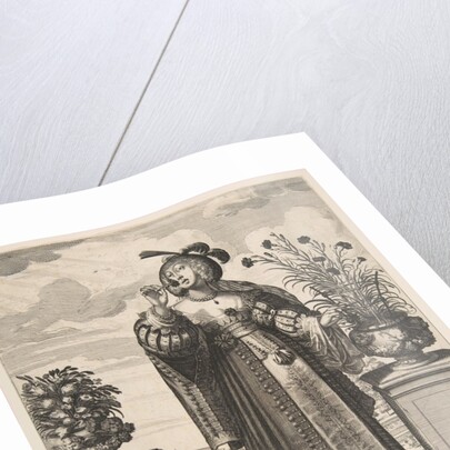 Smell, 1635-38 by Abraham Bosse