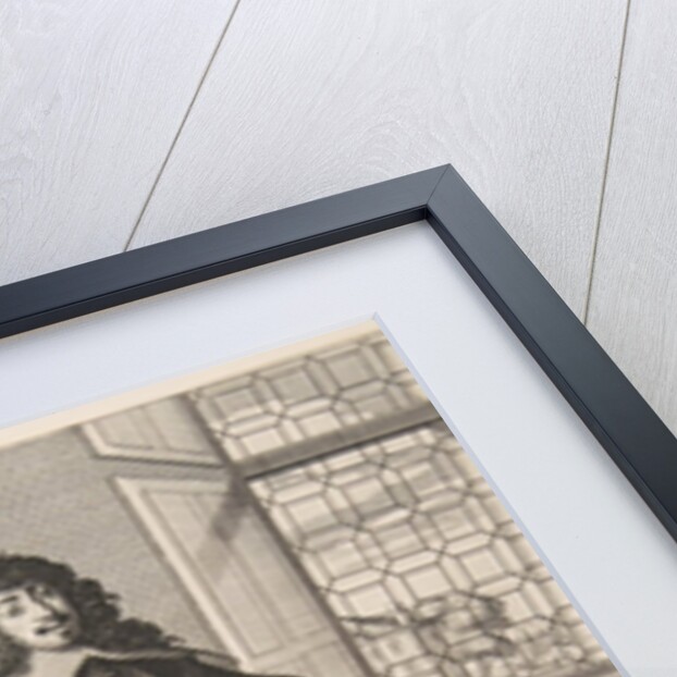 A Valet Putting Away the Luxious Clothes of His Master, mid to late 17th century by Abraham Bosse