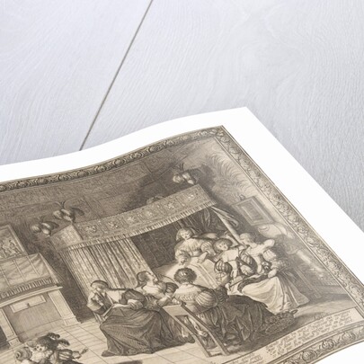 Visit to the New Mother, 1633 by Abraham Bosse
