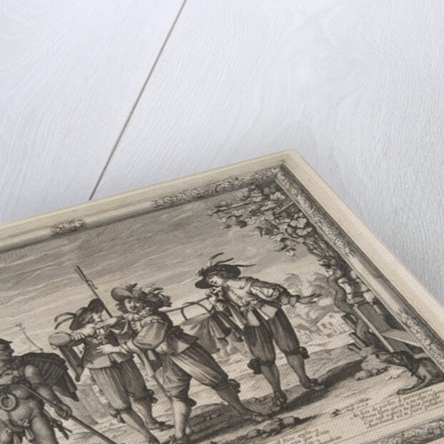 The Hotpot Carried to the Newlyweds; or The Racket, ca. 1633 by Abraham Bosse