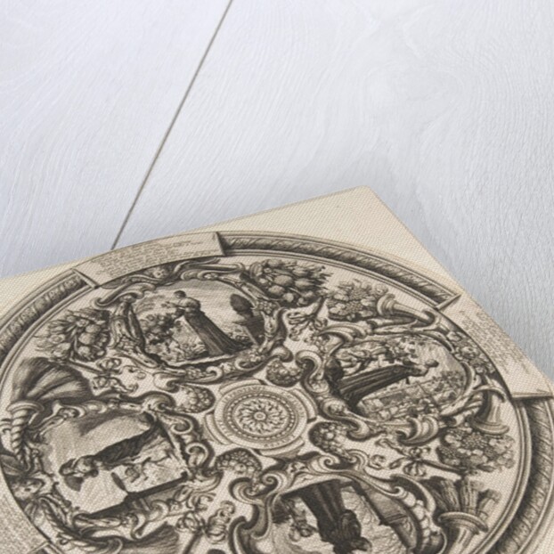 The Four Seasons, mid to late 17th century by Abraham Bosse