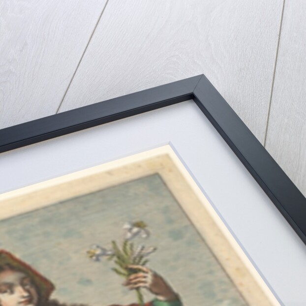 French Judith, an illustration from Pierre Le Moyne's 'La Gallerie des femmes fortes', 1647 by Abraham Bosse