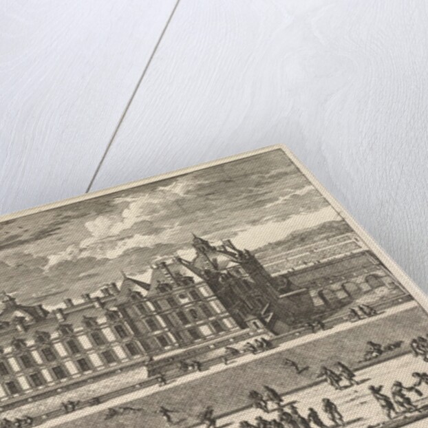 Veüe du Château de Richelieu du Côté du Parc, 17th century by Adam Perelle