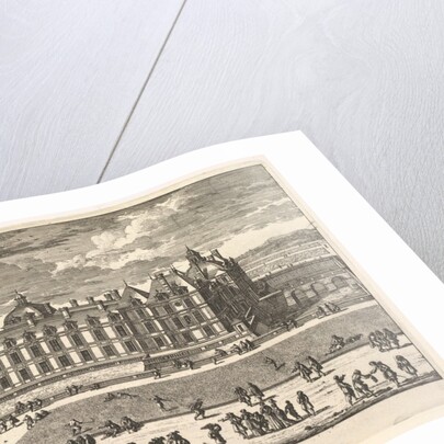 Veüe du Château de Richelieu du Côté du Parc, 17th century by Adam Perelle