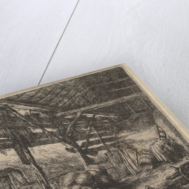 The Barn, 1647 by Adriaen van Ostade