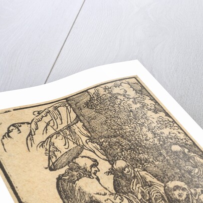 Christ Taking Leave of His Mother, from The Fall and Salvation of Mankind Through the …, ca. 1513 by Albrecht Altdorfer