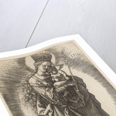 Virgin on the Crescent with Scepter and Starry Crown, 1516 by Albrecht Dürer