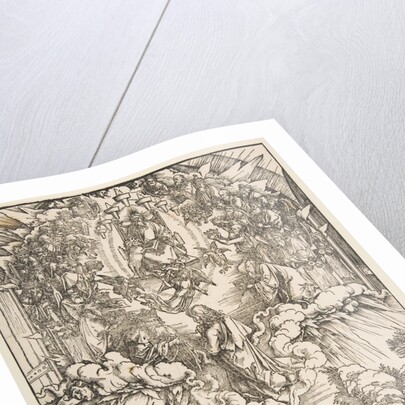 Saint John before God and the Elders, from The Apocalypse, ca. 1496 by Albrecht Dürer