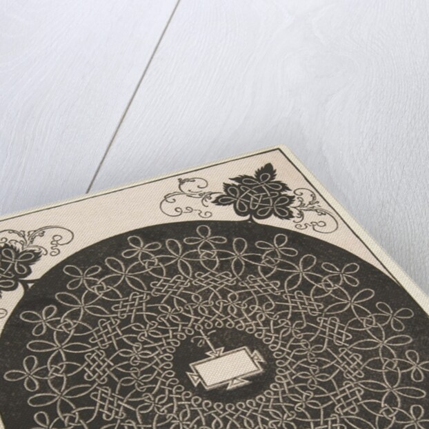 Embroidery Pattern with an Oblong Panel in its Center, 1521 before by Albrecht Dürer