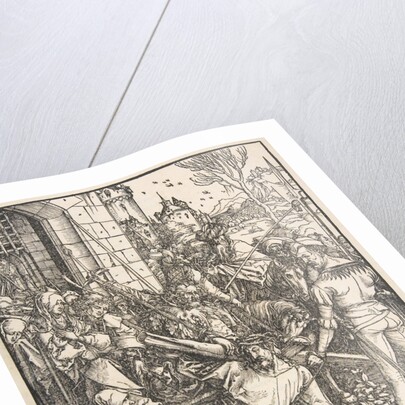 The Bearing of the Cross, from The Large Passion by Albrecht Dürer