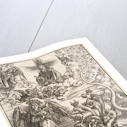 The Apocalyptic Woman, from the Apocalypse series, 1511 by Albrecht Dürer