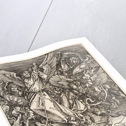 Saint Michael Fighting the Dragon, from The Apocalypse, 1498 by Unknown