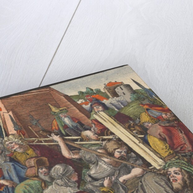 The Bearing of the Cross, from the Small Woodcut Passion by Albrecht Dürer