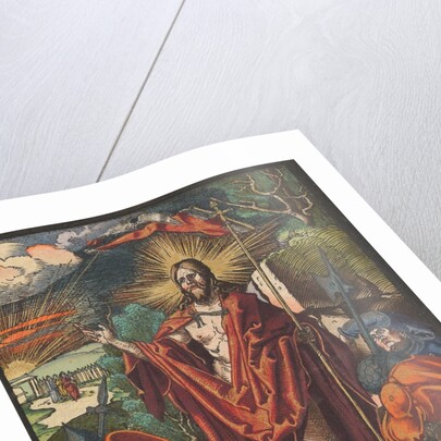 Resurrection, from the Small Woodcut Passion by Albrecht Dürer