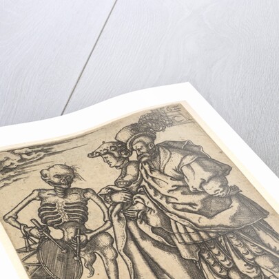 Couple and Death with a Drum, from The Dance of Death by Allaert Claesz