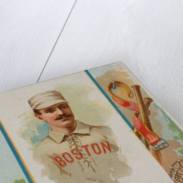 John Morrell, 1st Baseman, Boston, from World's Champions, Second Series for Allen &…, 1888 by Allen & Ginter