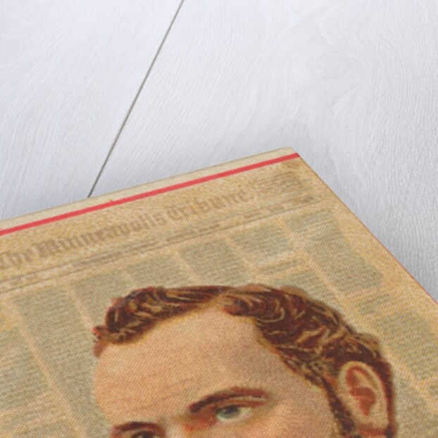 Alden J. Blethen, The Minneapolis Tribune, from the American Editors series for Allen…, 1887 by Allen & Ginter