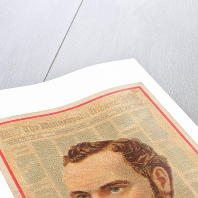 Alden J. Blethen, The Minneapolis Tribune, from the American Editors series for Allen…, 1887 by Allen & Ginter