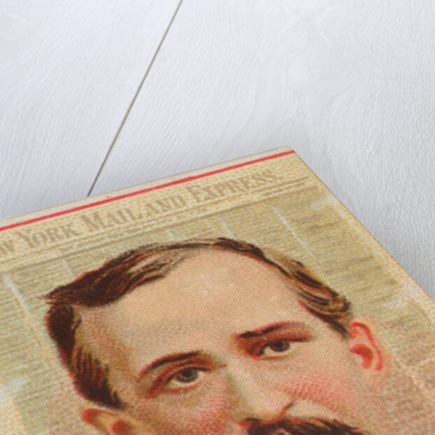 J.M. Bundy, New York Mail and Express, from the American Editors series for Allen & G…, 1887 by Allen & Ginter