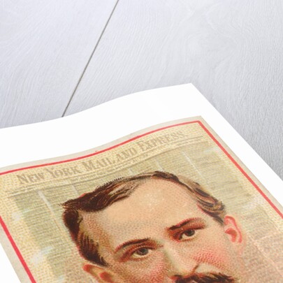 J.M. Bundy, New York Mail and Express, from the American Editors series for Allen & G…, 1887 by Allen & Ginter
