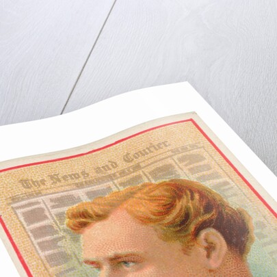 F.W. Dawson, The Charleston News and Courier, from the American Editors series for Al…, 1887 by Allen & Ginter