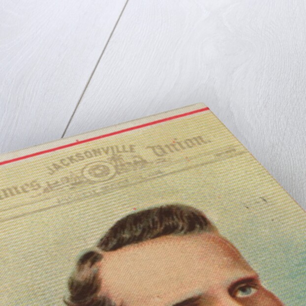 Charles H. Jones, Jacksonville Times Union, from the American Editors series for Alle…, 1887 by Allen & Ginter