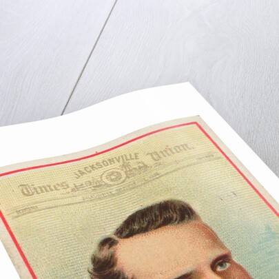 Charles H. Jones, Jacksonville Times Union, from the American Editors series for Alle…, 1887 by Allen & Ginter