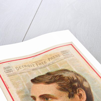 William E. Quinby, Detroit Free Press, from the American Editors series for Allen & G…, 1887 by Allen & Ginter