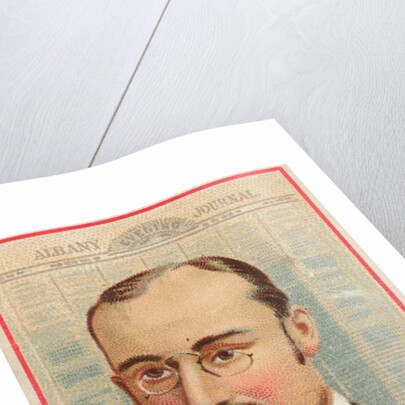 John A. Sleicher, Albany Evening Journal, from the American Editors series for Allen …, 1887 by Allen & Ginter