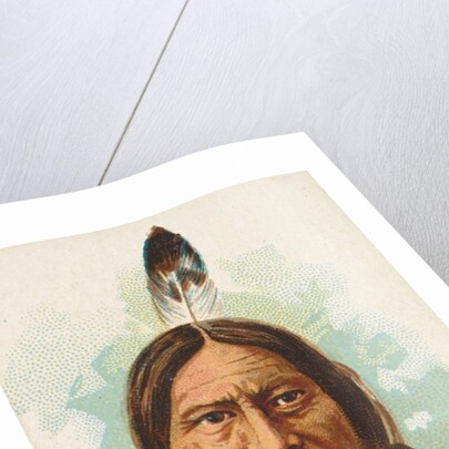 Sitting Bull, Dakota Sioux, from the American Indian Chiefs series for Allen & Ginter…, 1888 by Allen & Ginter
