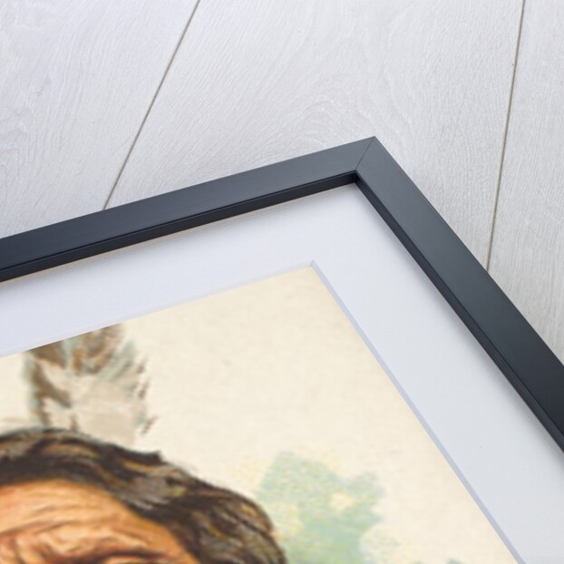 Black Hawk, Dakota Sioux, from the American Indian Chiefs series for Allen & Ginter C…, 1888 by Allen & Ginter